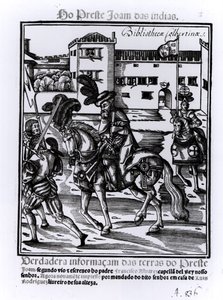 Francisco Alvarez à cheval - Spanish School